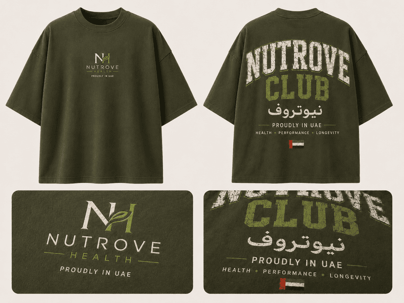 Nutrove Military Green Apparel